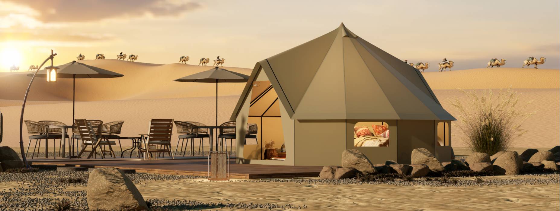 辉县市露营酒店帐篷产品